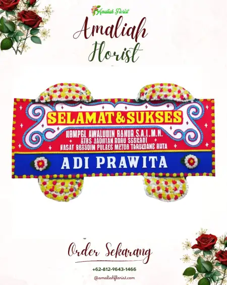 Papan Bunga Ucapan Selamat Pancur